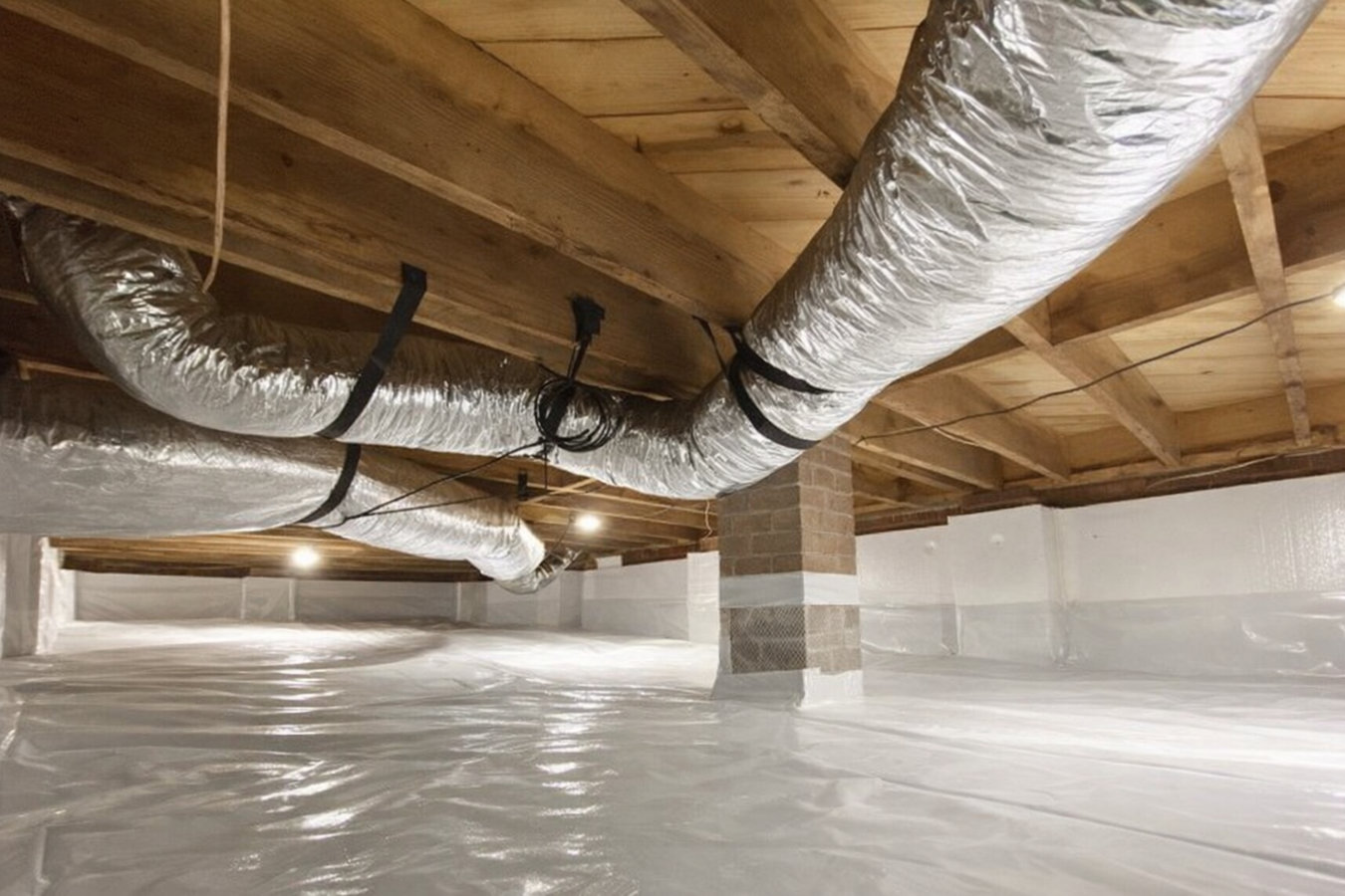 Vapor barrier installation